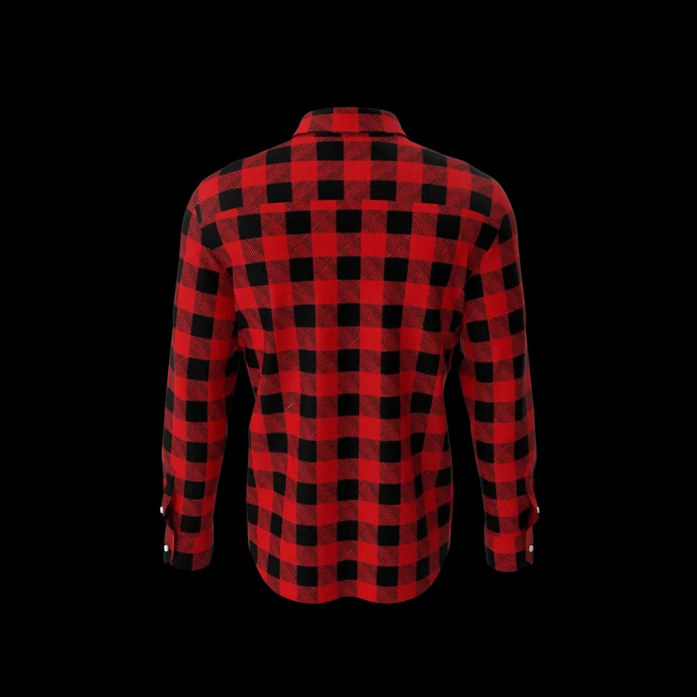 Man Plaid Shirt 3