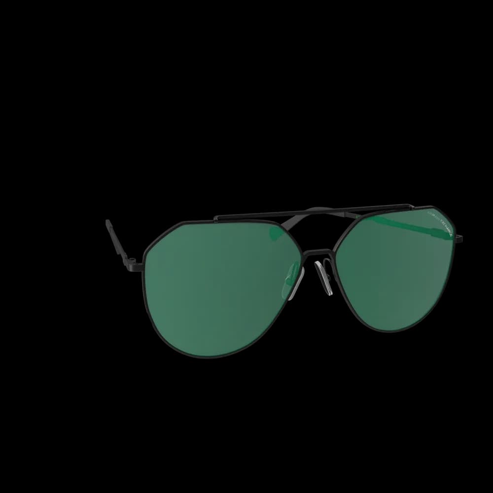Green and Black Glasses 3