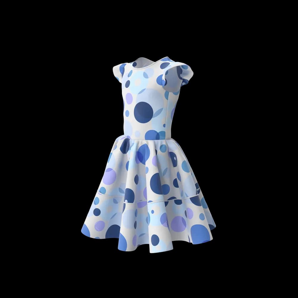 Blue Frock 2