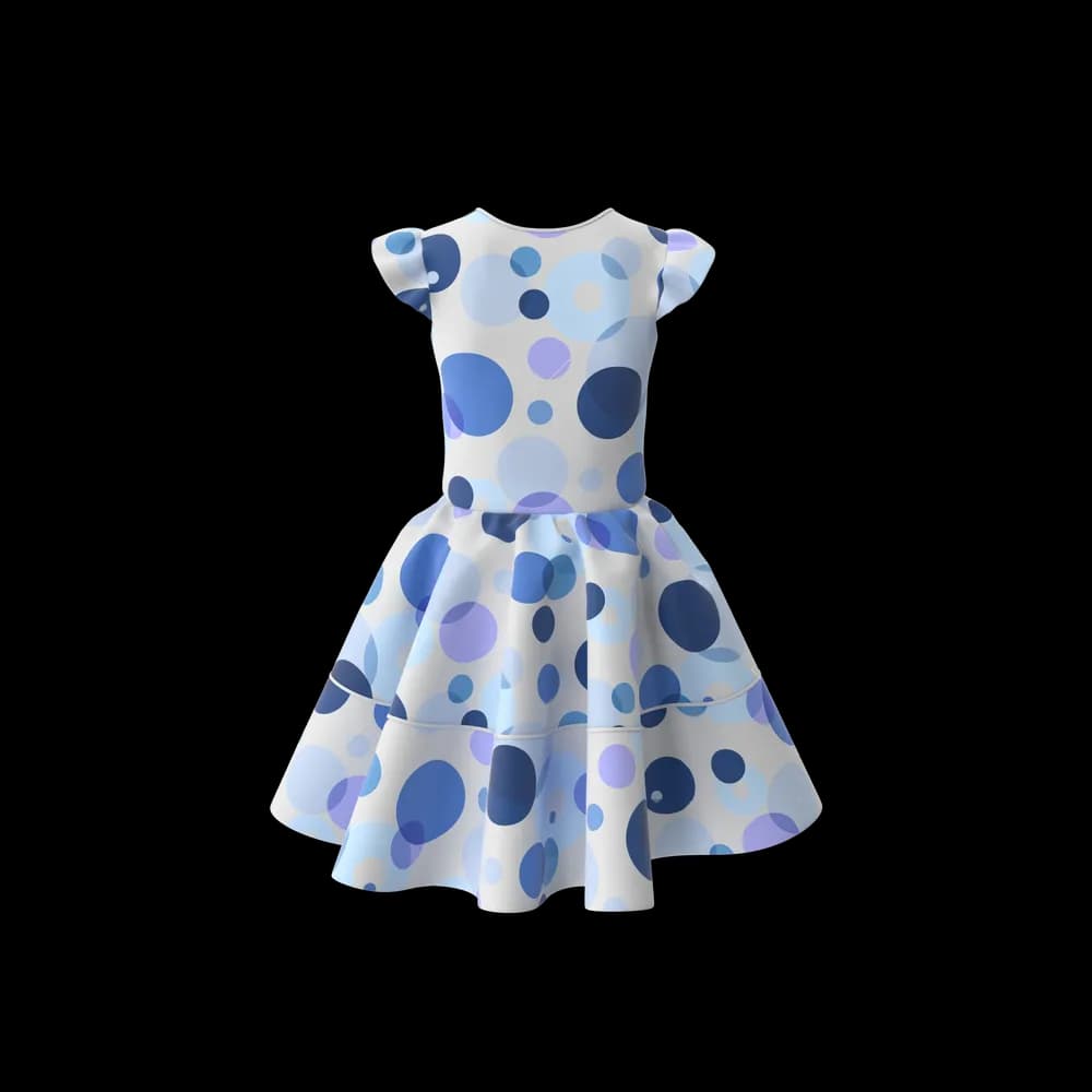 Blue Frock 3