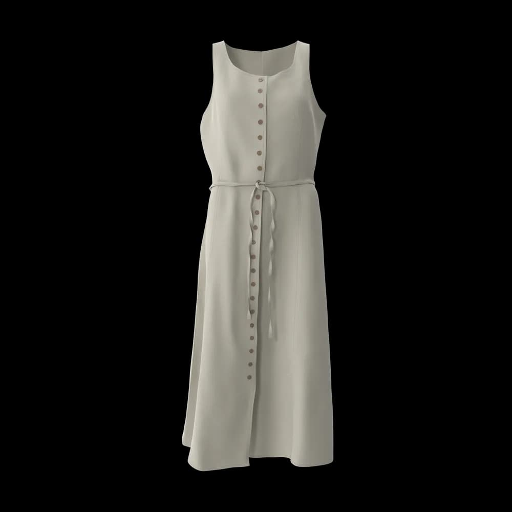 Gray Dress