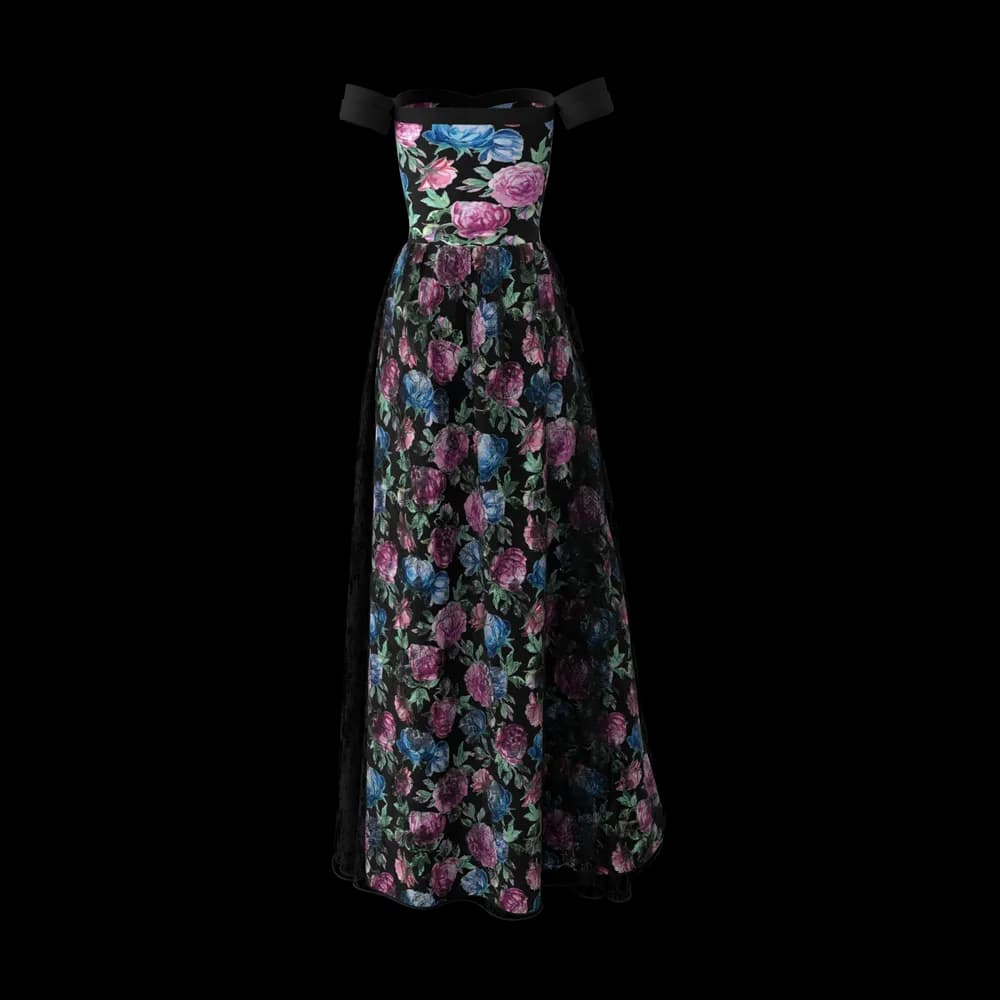Black Women's Gown 3