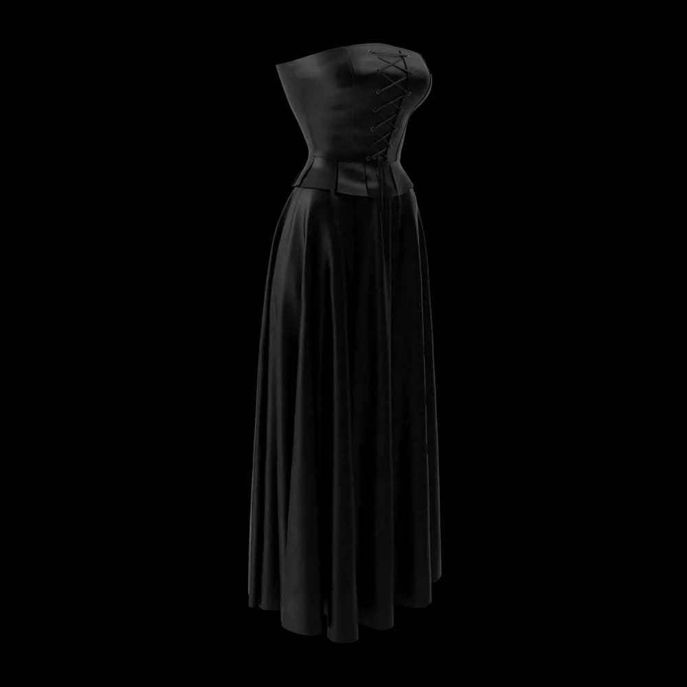 Corset With Black Skirt 4